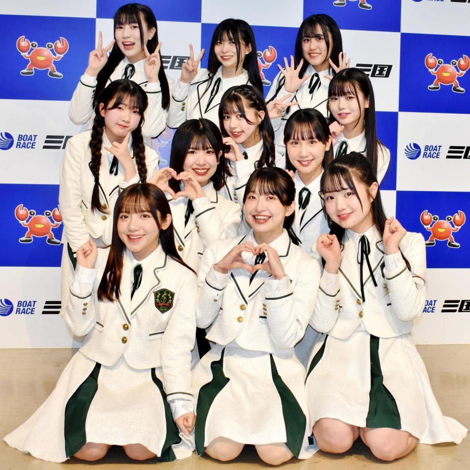 　ボートレース三国で今年初ライブを行ったほくりくアイドル部