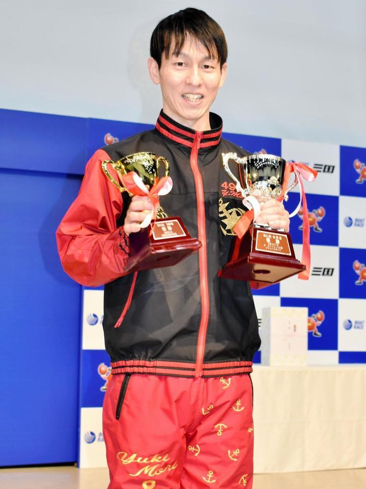 　自身２回目の優勝に笑顔の森悠稀