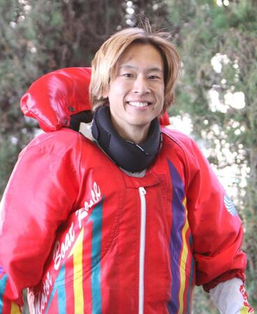 　抜群の舟足で当地初優出を狙う富沢祐作