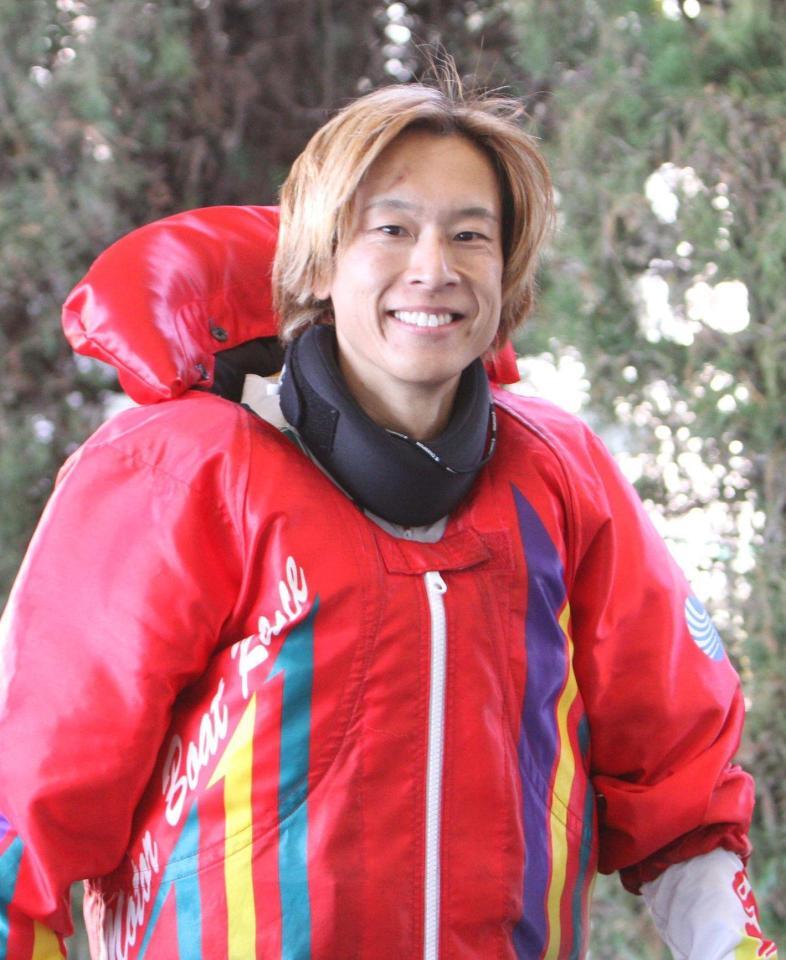 　抜群の舟足で当地初優出を狙う富沢祐作