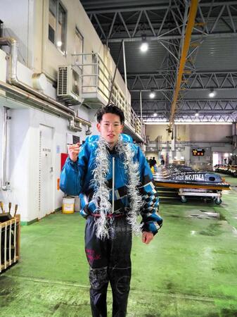 児島２日目１０Ｒでデビュー初勝利を挙げた小柳勝希望