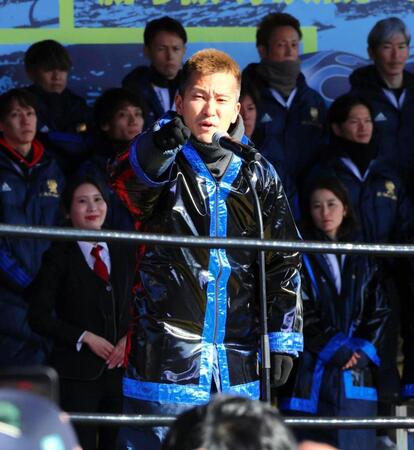 優勝の副賞・ＢＭＷ獲得に燃える西山貴浩