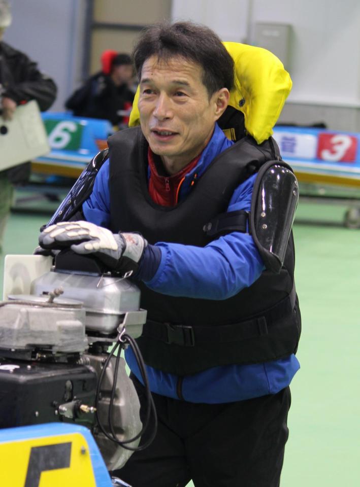 エース機を手にした三嶌誠司