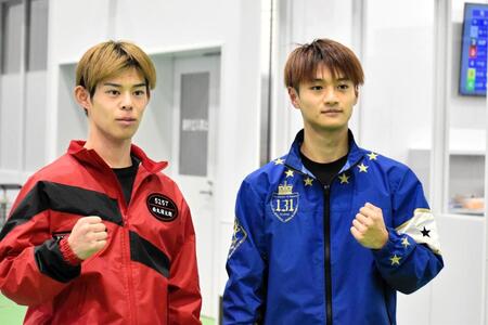 Ｇ１初勝利を飾った田中駿兵（写真右）と西丸侑太朗