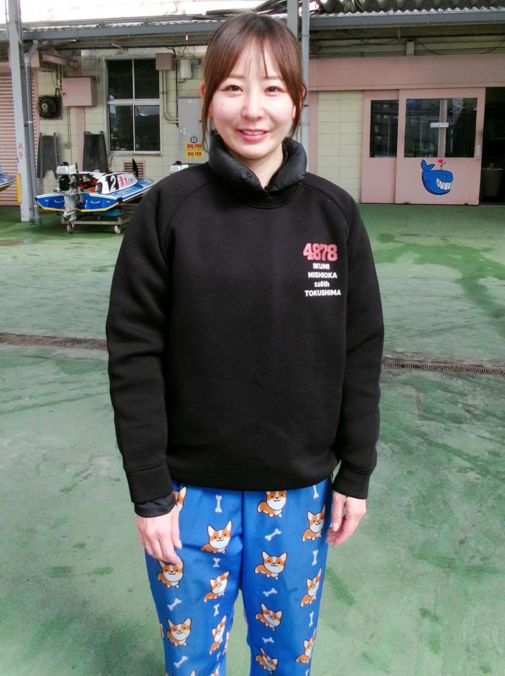 イン逃げで白星発進を決めた西岡育未