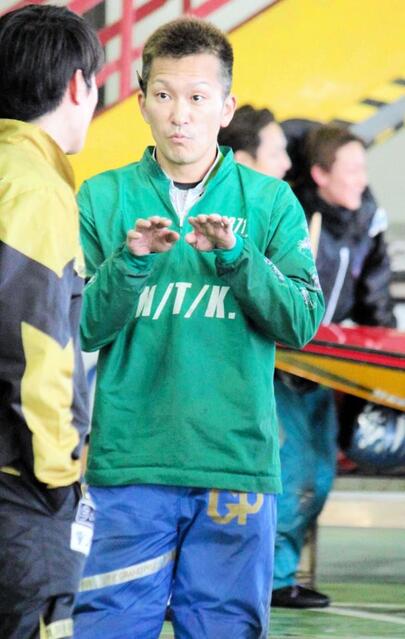 Ｖだけを見据えてこん身の勝負に挑む西山貴浩