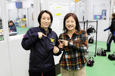 星のジャンパーがお気に入りの大滝明日香