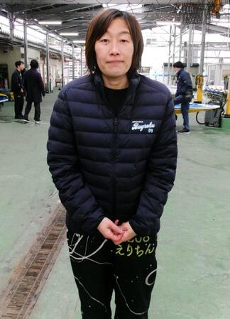 足には満足げな三浦永理