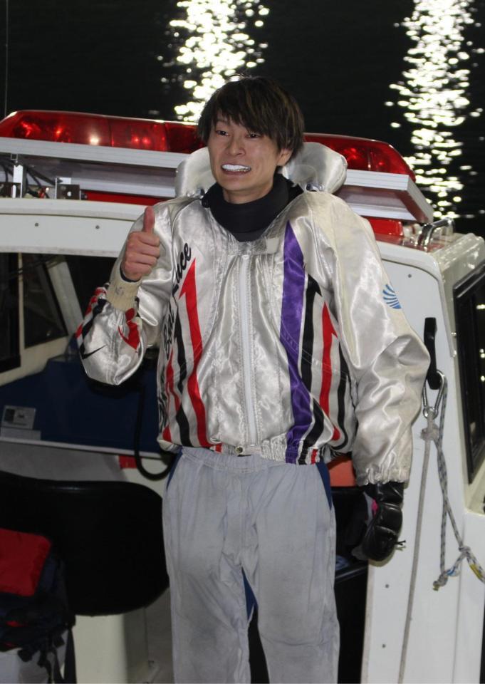 地元で通算３回目の優勝を決めた長谷川晴哉