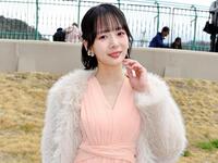 防府競輪場を訪れた岡田紗佳