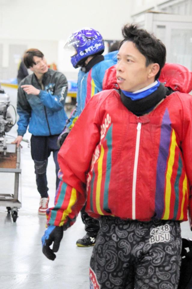 ３走目でシリーズ初１着をマークした毒島誠