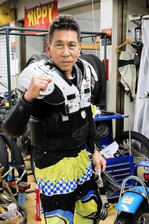 前節落車の不安を一掃した篠崎実