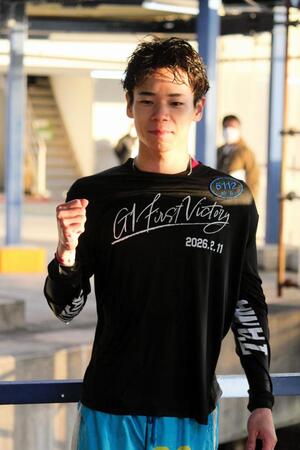 ＳＧ初１着を飾った砂長知輝