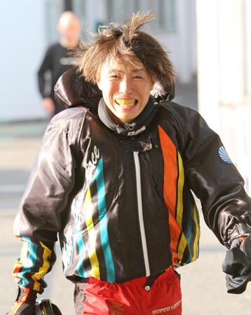 伸びに抜群の手応えの坂本雄紀