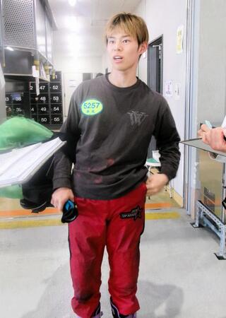 ６コースから２着と好走した西丸侑太朗