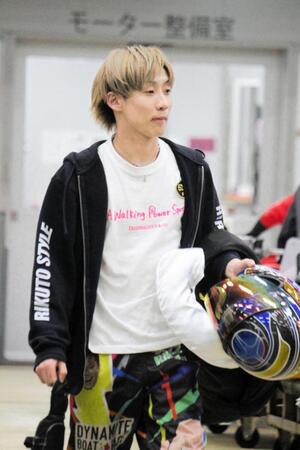 前検一番時計をマークした津田陸翔