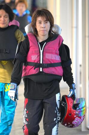 名人位初挑戦の田口節子＝宮島ボート（撮影・金居みつよし）