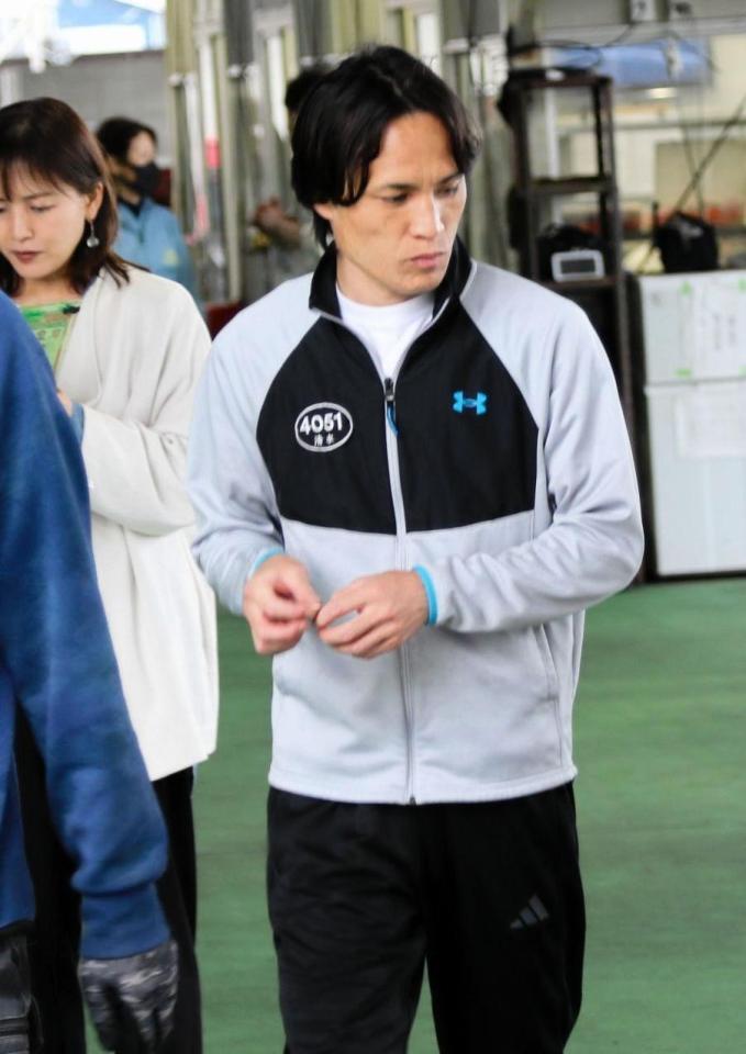 即刻帰郷となった清水敦揮