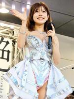 松戸競輪でショータイム中のＲＯＫＵＳＡＮ　ＡＮＧＥＬあいか