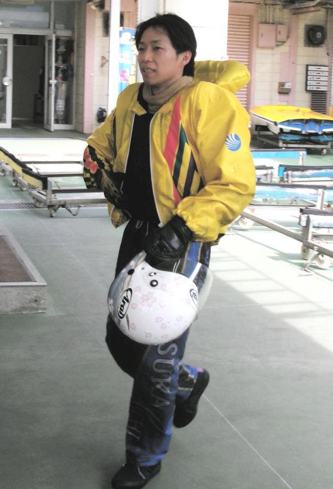 準優の好枠を狙って奮闘する大須賀友