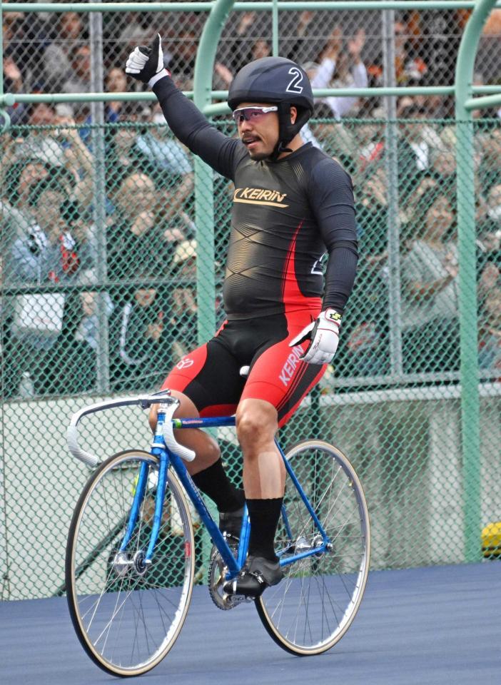 日本選手権競輪を制した古性優作