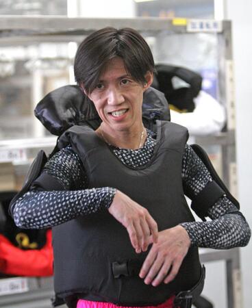 レーススタイルに合った舟足に仕上がった向後龍一