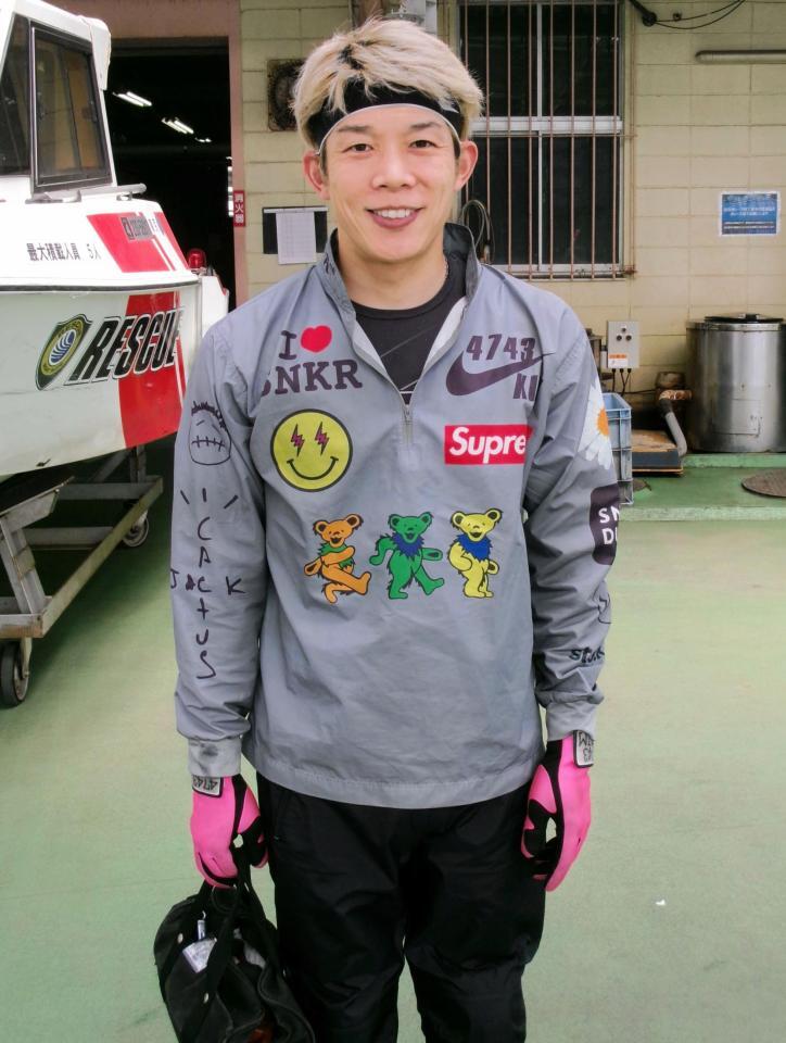 準優好枠を狙って気合を入れる木村仁紀