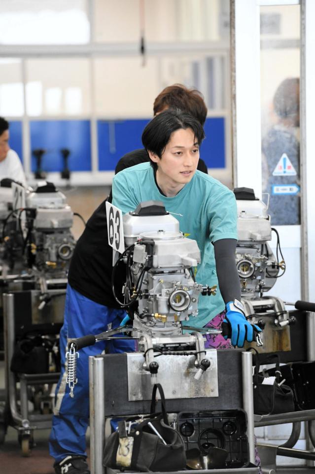 初日道中逆転で１着発進を決めた河合佑樹