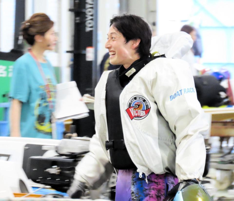 地元ＳＧで予選突破を決めた河合佑樹