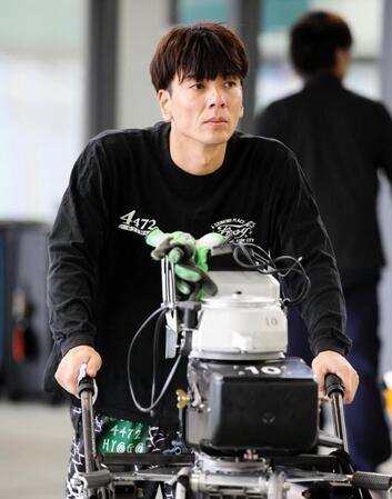 10号機の進化に期待を寄せる尾嶋一広