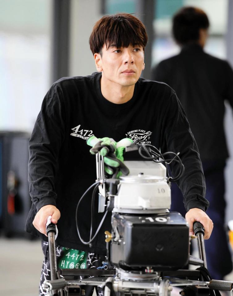 10号機の進化に期待を寄せる尾嶋一広