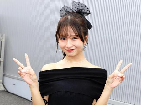 岸和田競輪でトークショーに出演した森脇梨々夏