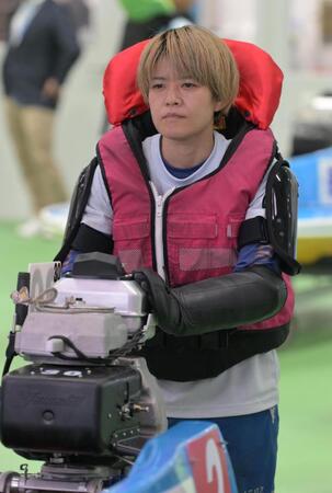 ＳＧの紅一点・遠藤エミ（撮影・金居みつよし）