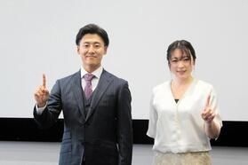 ファン投票で１位に輝いた真杉匠と児玉碧衣