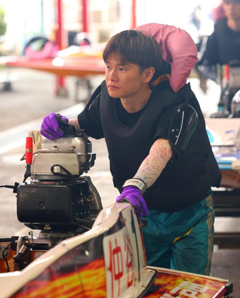前検の感触は上々だった仲谷颯仁（撮影・石井剣太郎）