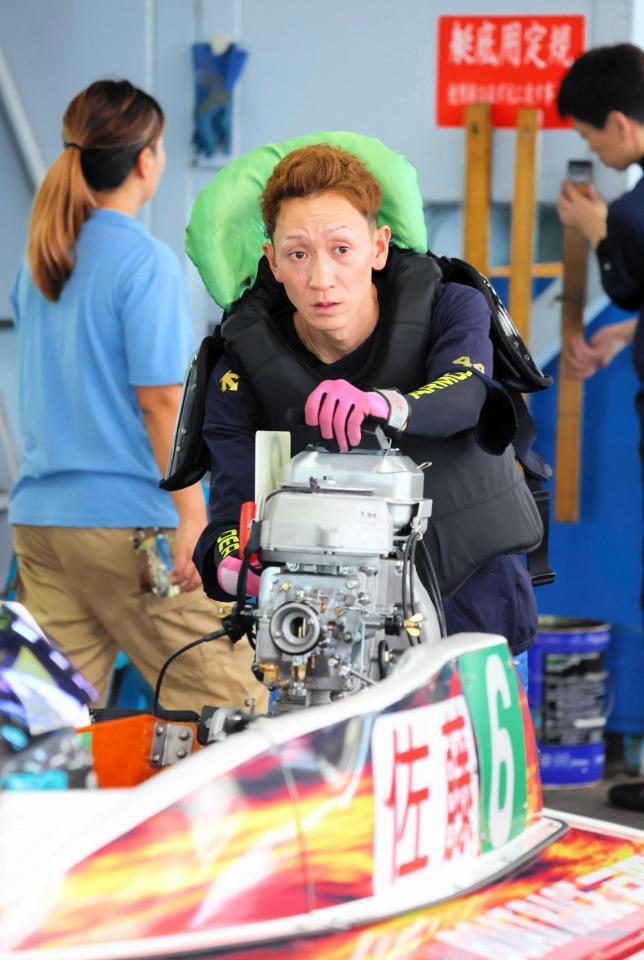 全国ボートレース甲子園２回目の優出を目指す佐藤翼