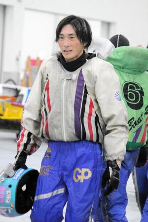 優勝戦は４号艇となった峰竜太