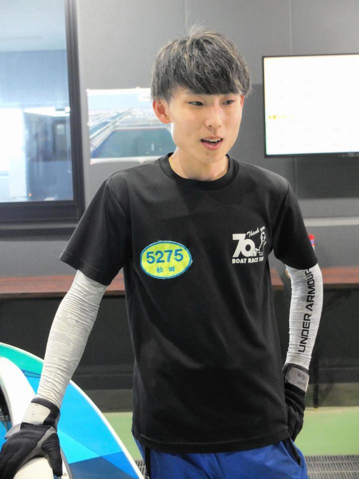 初日連勝、地元で通算１００勝も達成した松田淳平