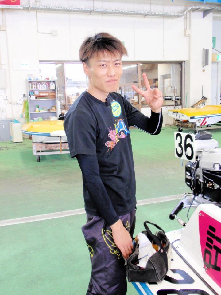イン逃げを決めて今節初１着の田中宏典
