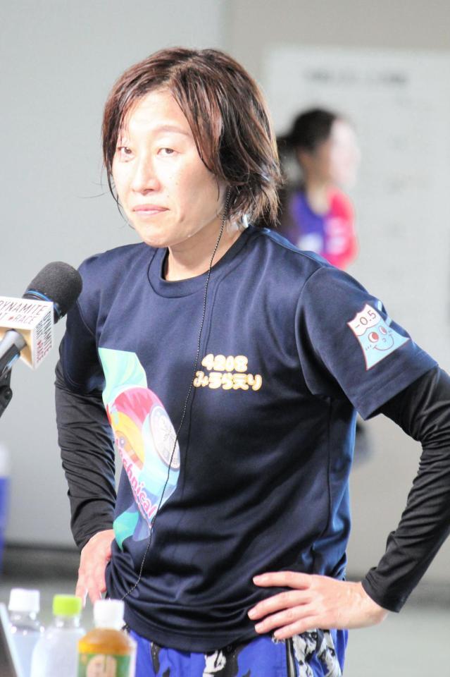初日を連勝とした三浦永理