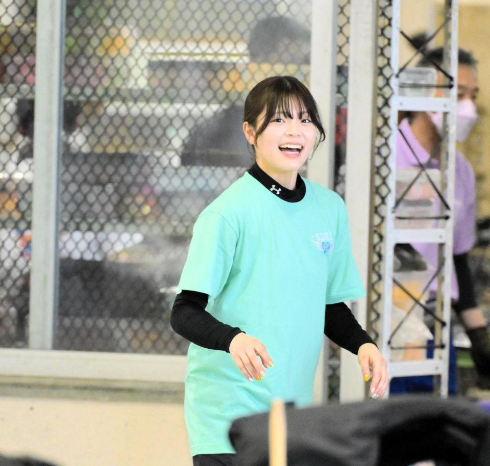 シリーズ初１着を狙う井上遥妃