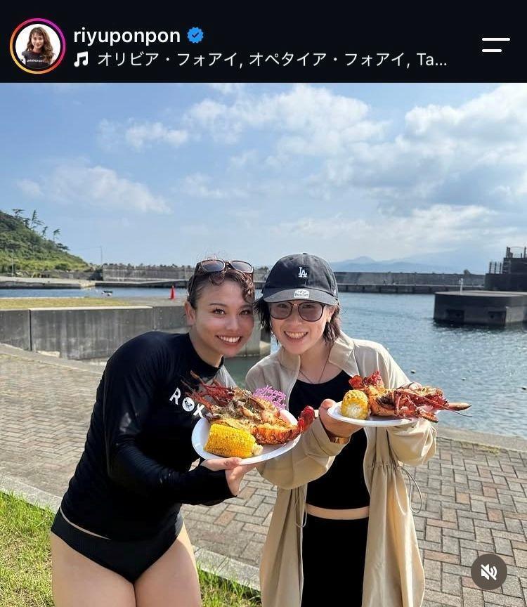 太田りゆのインスタグラム（＠ｒｉｙｕｐｏｎｐｏｎ）より
