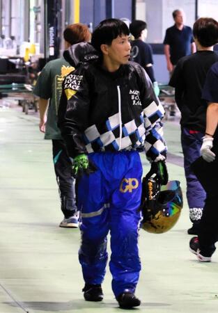痛恨のフライングでＦ２となった新田雄史