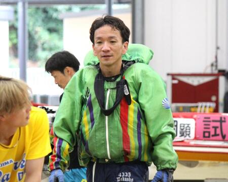 ４７号機に「悪くないと思う」と期待を寄せる若林将