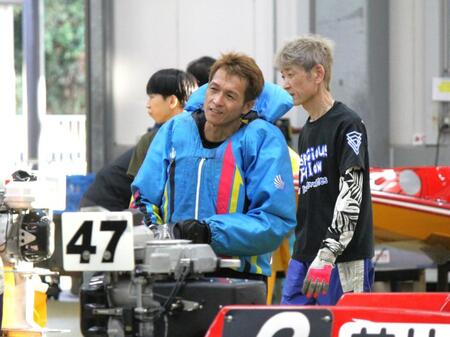 ２日目６Ｒで４カドまくりを決めた佐々木康幸