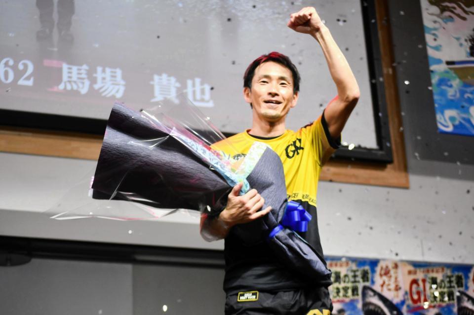 イン逃走でＧ１Ｖ９を達成した馬場貴也
