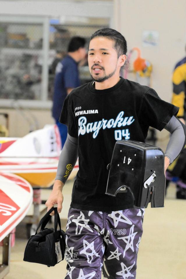 予選最終日を①②着で準優１号艇を獲得した今泉友吾