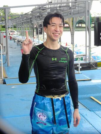 Ｇ１初１着で水神祭を行った中山将