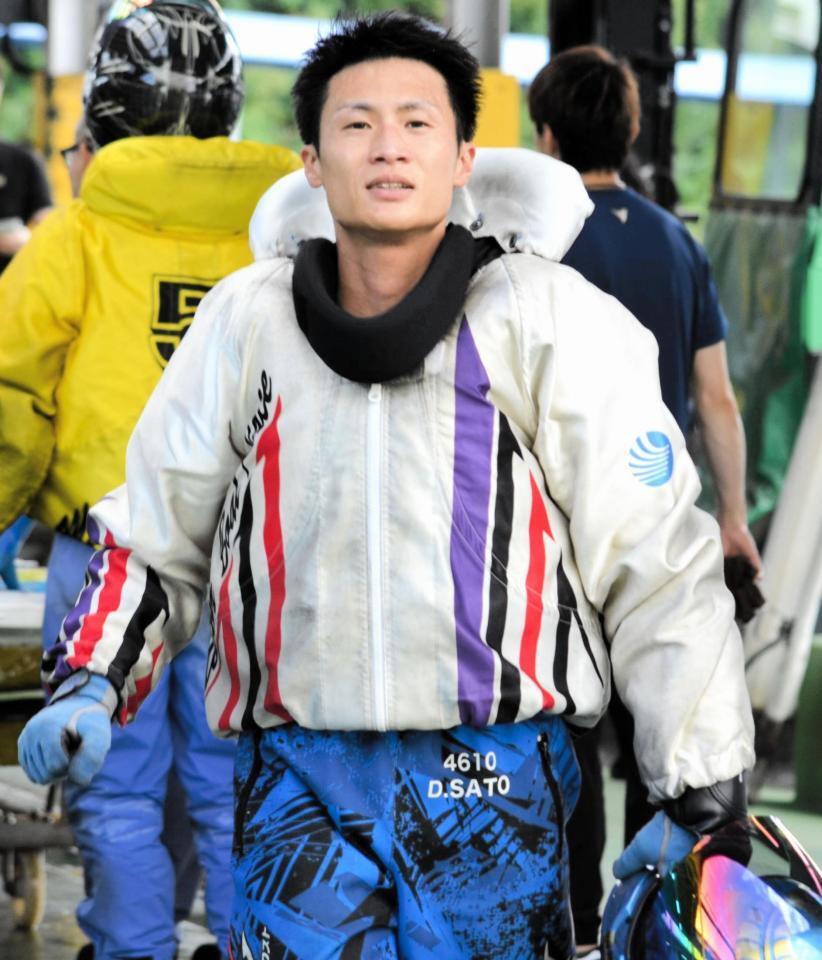 平和島初Ｖを狙う佐藤大佑