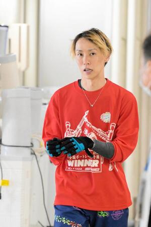 初日を連勝とした山田康二